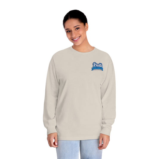 Unisex Classic Long Sleeve T-Shirt With Colored Logos